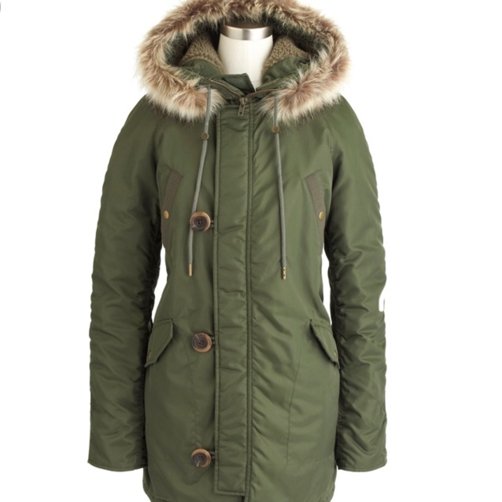 J. Crew Military Parka